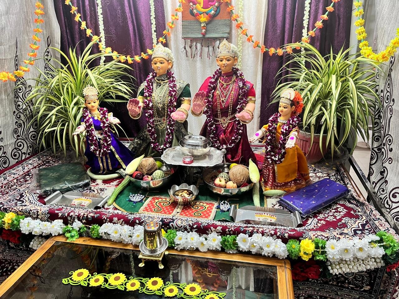 बिलासपुर में महाराष्ट्रीयन परिवारों में महालक्ष्मी पूजन की धूम