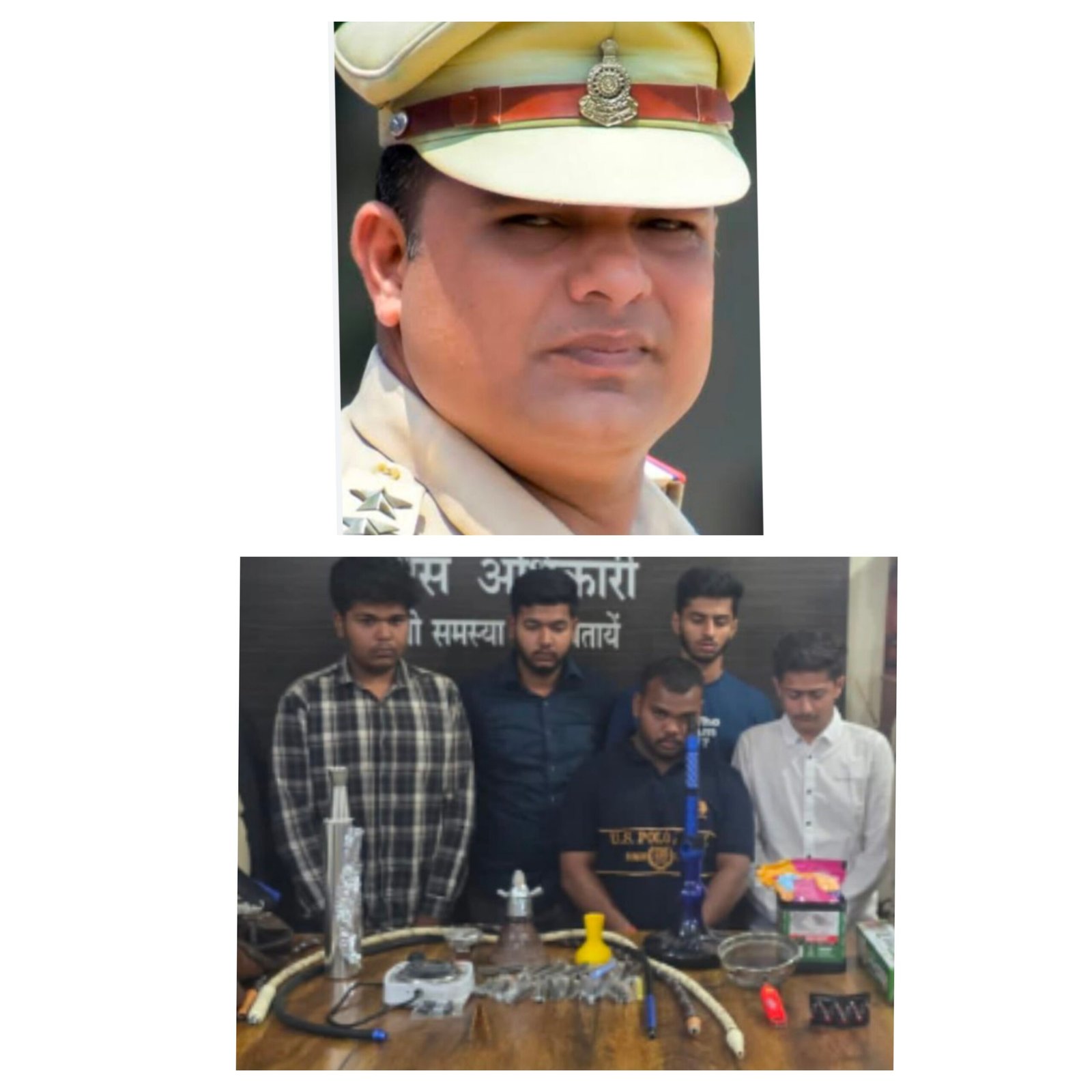 बिलासपुर: सरकंडा थाना प्रभारी प्रदीप आर्य के क्षेत्र में संचालित था अवैध हुक्का बार