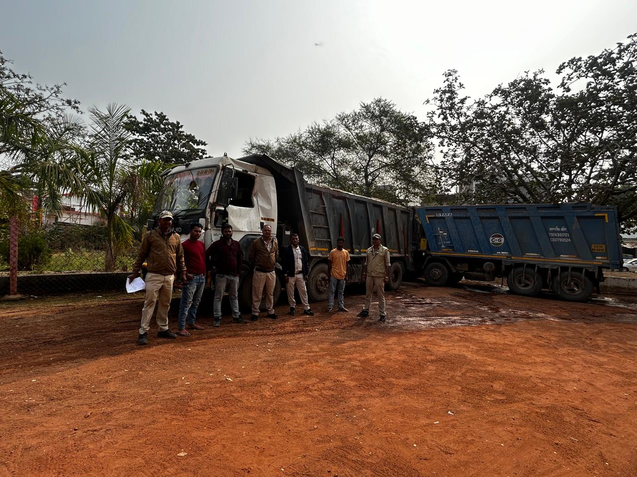 बिलासपुर: कलेक्टर के निर्देश पर खनिज विभाग की ताबड़तोड़ कार्रवाई, अवैध रेत का जखीरा पकड़ाया