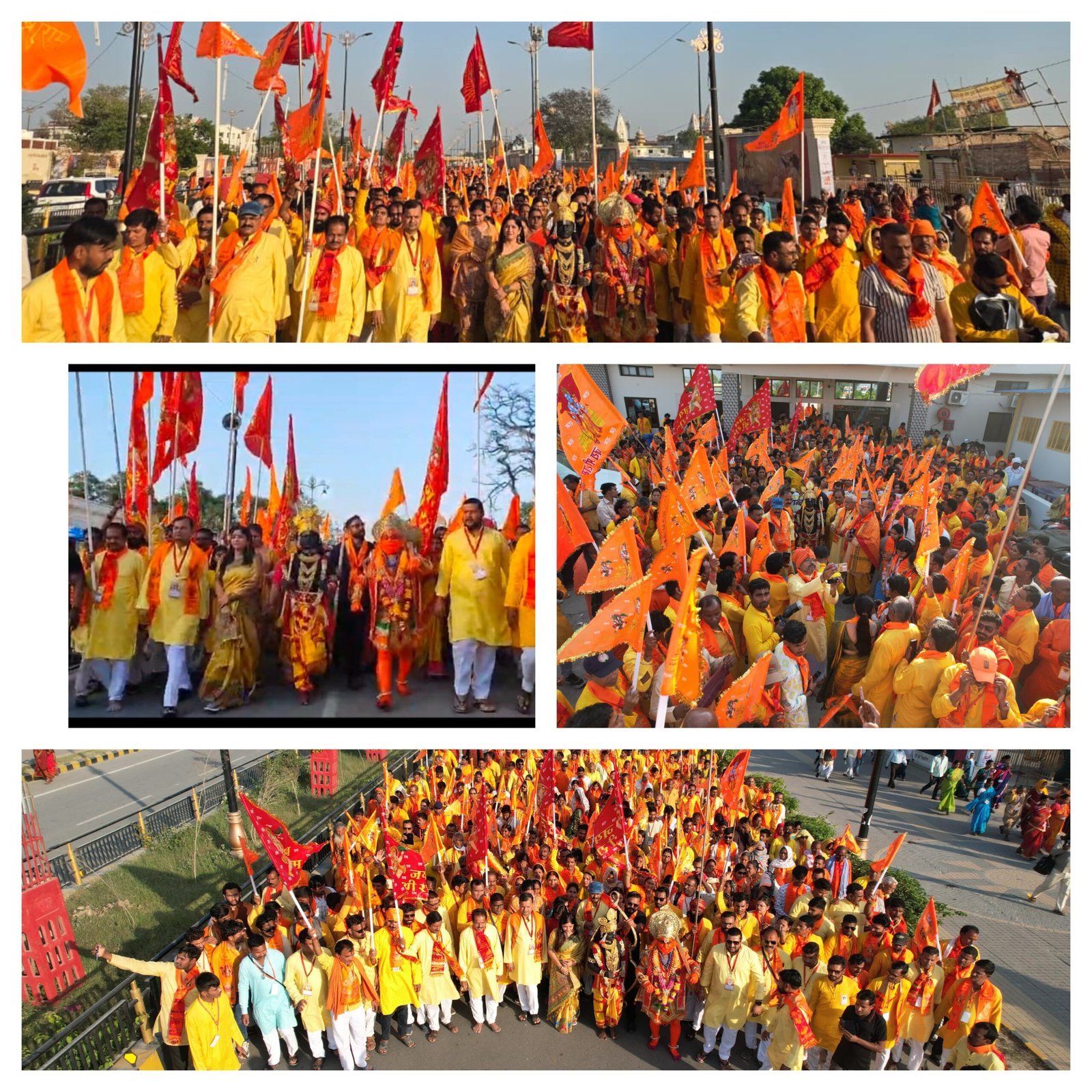 आस्था का सैलाब: अयोध्या में 1008 रामभक्तों का महासंगम, रामलला के दर्शन से छलका श्रद्धा का ज्वार