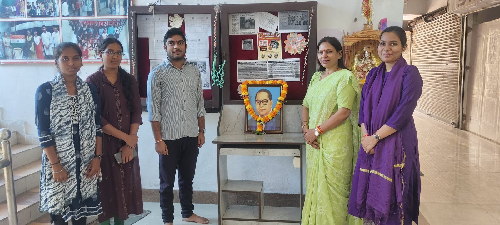 बिलासपुर: महाराणा प्रताप महाविद्यालय उस्लापुर में धूमधाम से मनी बाबा साहब की जयंती, छात्रों में दिखा जबरदस्त उत्साह