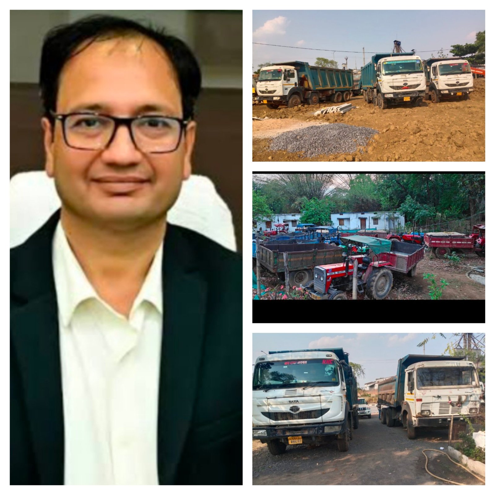 कलेक्टर Sanjay Agrawal का एक्शन मोड: बिलासपुर में खनिज चोरों पर रेड, 22 वाहन सीज!