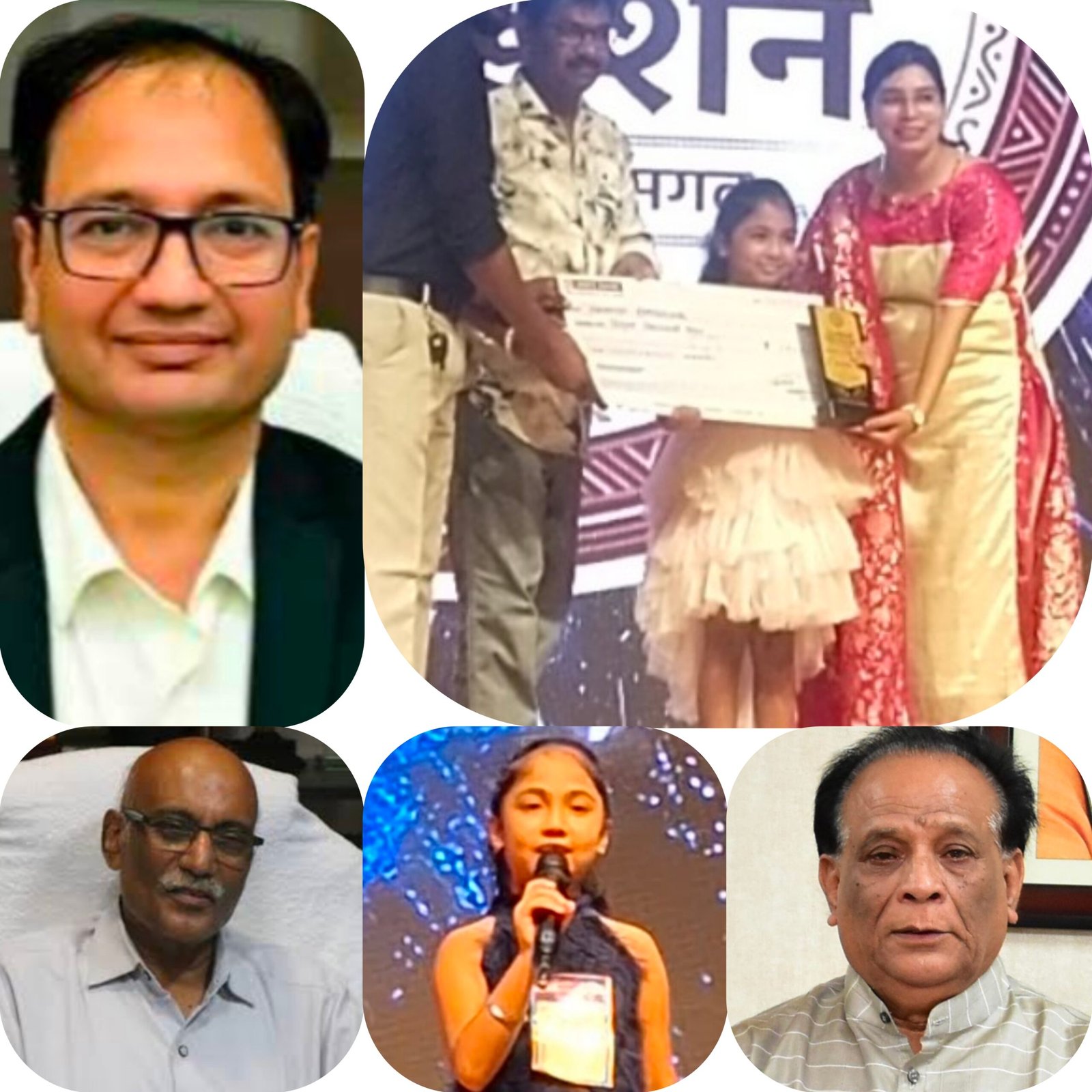 कलेक्टर संजय अग्रवाल, कुलपति डॉ. विनय कुमार पाठक और न्यायमूर्ति डॉ. चंद्रभूषण बाजपेयी ने सराहा नन्हीं सुर साधिका मयंशी का हुनर, 8 साल की गायिका ने जीता तृतीय पुरस्कार