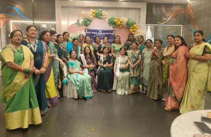 बिलासपुर: सावन के रंग में सजी इनरव्हील की महफिल, ‘सावन क्वीन’ के ताज के साथ सेवा का संकल्प भी
