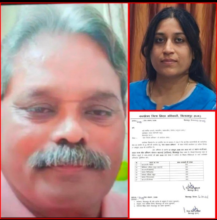 लापरवाही का अड्डा बना बिलासपुर डीईओ कार्यालय: 15 दिन से बाबू हेमंत शर्मा की टेबल पर धूल फांक रही हैं शिकायतें, विवादित डीईओ संदीप पाण्डेय की कार्यप्रणाली पर उठे बड़े सवाल