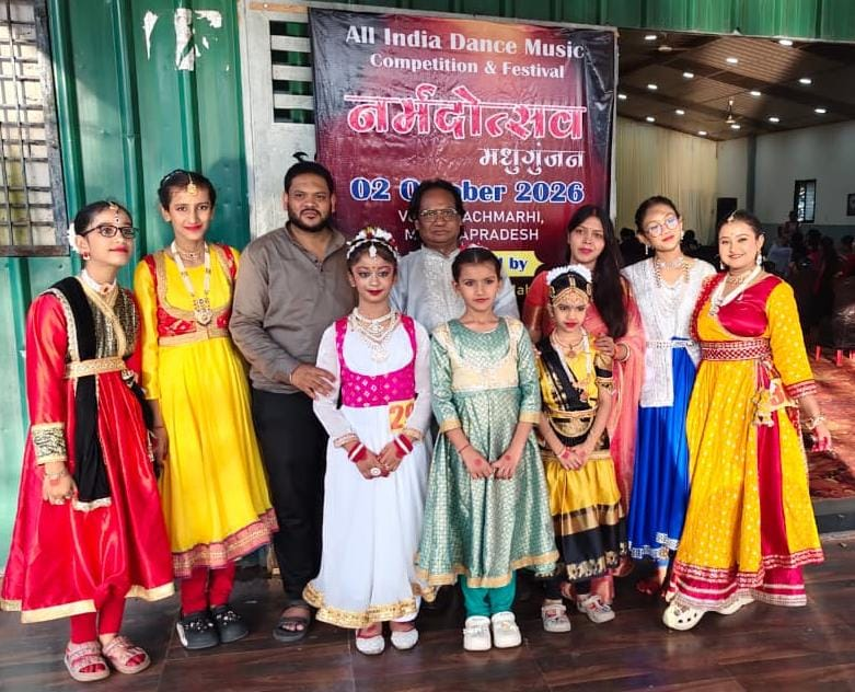 पचमढ़ी के नर्मदोत्सव में गूंजी कथक की थाप, वैष्णव गुरु-शिष्य परंपरा ने मोहा मन